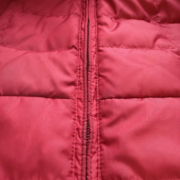 Eddie Bauer Women's Hooded Jacket Red Goose Down Parka Womens XXL 2X Gorp Winter - Picture 10 of 10